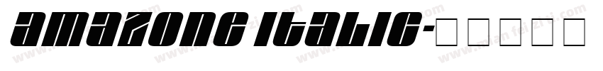 Amazone Italic字体转换